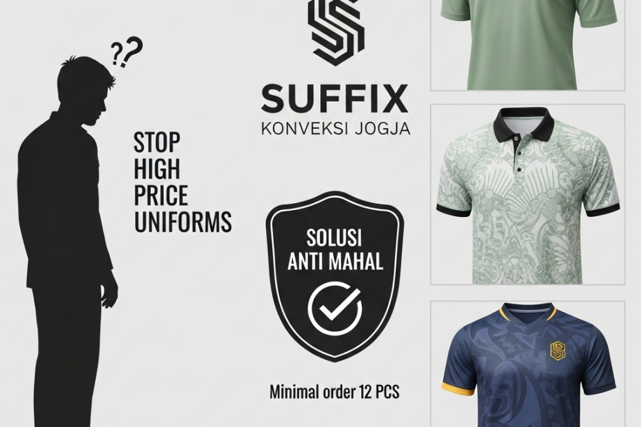 5 tren seragam viral anti-mahal, kemeja PDL minimalis dan seragam instansi berkualitas konveksi Jogja