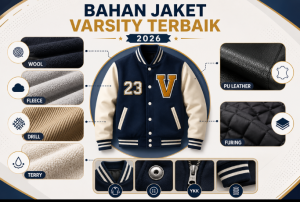 Bahan Jaket Varsity Terbaik 2026: Panduan Lengkap Sebelum Kamu Menyesal Salah Pilih