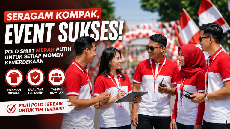 Seragam Panitia Event untuk Karnaval & Festival Kemerdekaan 2026: Peluang Kerjasama dengan Konveksi Jogja