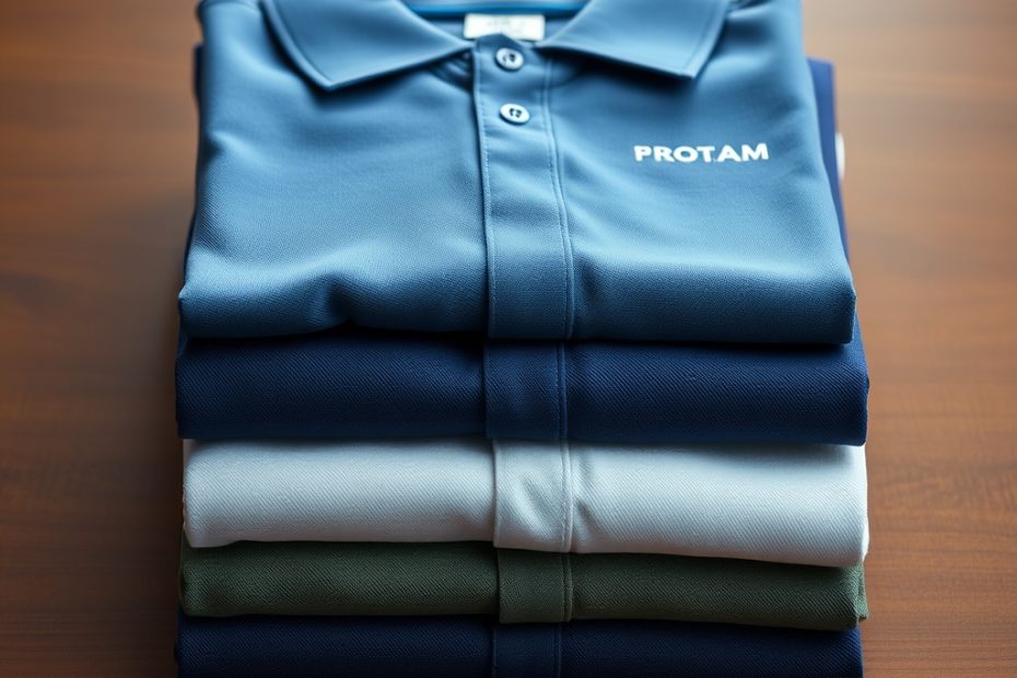 Polo Kerja Custom: Cara Membuat Seragam Perusahaan Terlihat Rapi