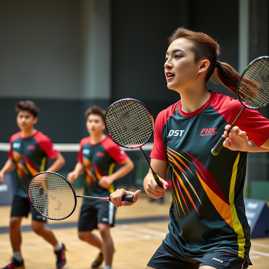 Jersey Badminton Custom: Bahan dan Desain untuk Tim di Suffix Konveksi